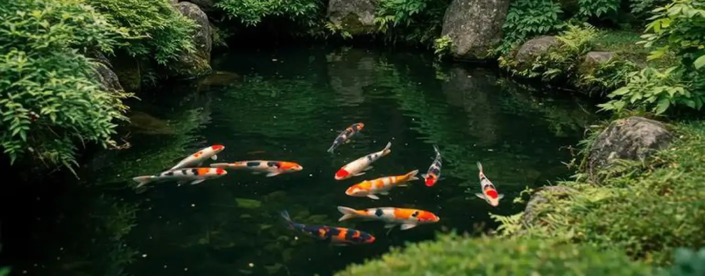 Kohinoor Anantara Wakad Koi Pond Image